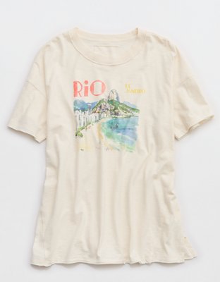 Aerie Oversized Crew Boyfriend T-Shirt