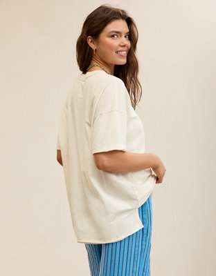 Aerie Oversized Crew Boyfriend T-Shirt