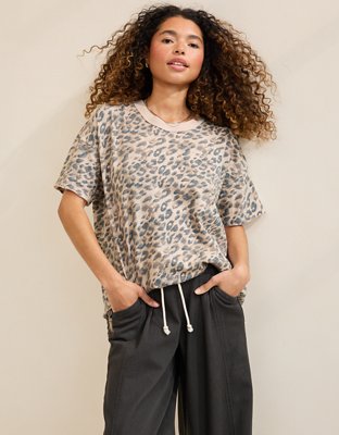 Aerie Oversized Crew Boyfriend T-Shirt