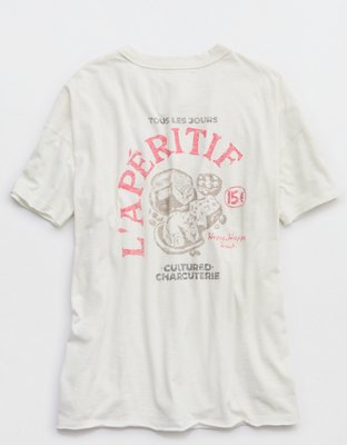 Aerie Oversized Crew Boyfriend T-Shirt