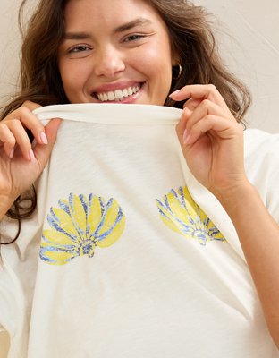 Aerie Oversized Crew Boyfriend T-Shirt