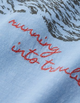 Aerie Oversized Crew Boyfriend T-Shirt