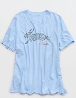 Aerie Oversized Crew Boyfriend T-Shirt