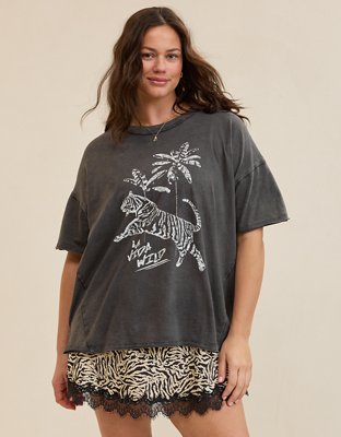 Aerie Oversized Crew Boyfriend T-Shirt from American Eagle - $25