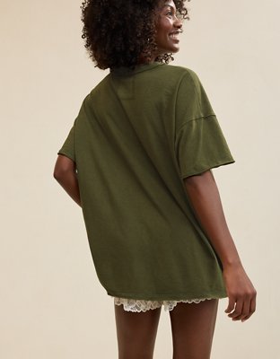 Aerie Oversized Crew Boyfriend T-Shirt