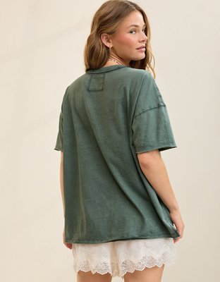 Aerie Oversized Crew Boyfriend T-Shirt