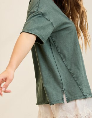 Aerie Oversized Crew Boyfriend T-Shirt