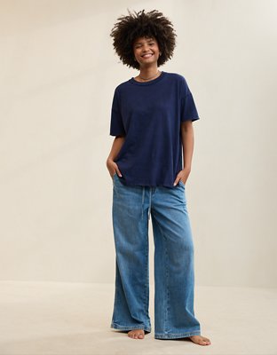 Aerie Oversized Crew Boyfriend T-Shirt