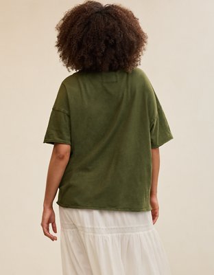 Aerie Oversized Crew Boyfriend T-Shirt