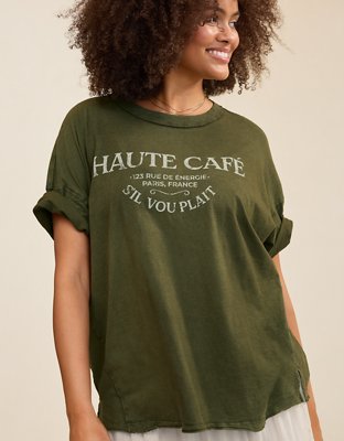 Aerie Oversized Crew Boyfriend T-Shirt