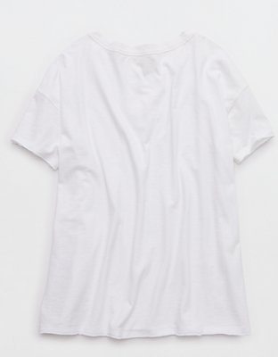 Aerie Oversized V-Neck Boyfriend T-Shirt
