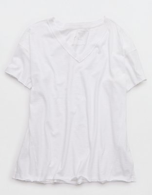 Aerie Oversized V-Neck Boyfriend T-Shirt