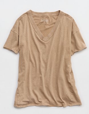 Aerie Oversized V-Neck Boyfriend T-Shirt from American Eagle - $25