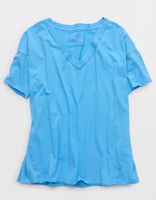 Aerie Oversized V-Neck Boyfriend T-Shirt