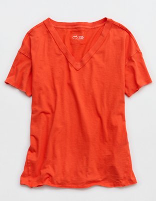 Aerie Oversized V-Neck Boyfriend T-Shirt