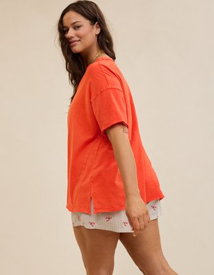 Aerie Oversized V-Neck Boyfriend T-Shirt