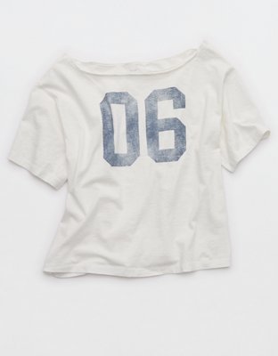 Aerie Off-The-Shoulder Relaxed Tee