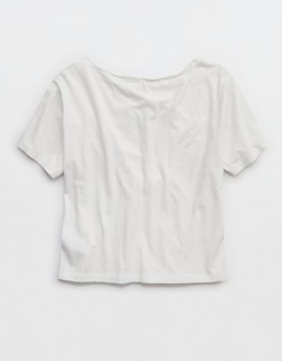 Aerie Off-The-Shoulder Relaxed Tee
