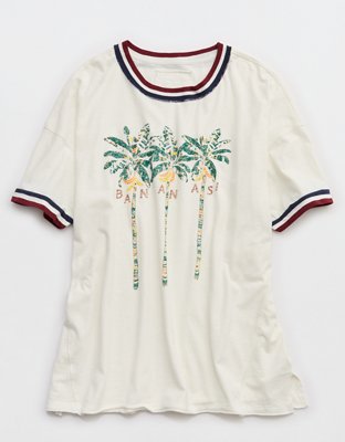 Aerie Oversized Crew Boyfriend T-Shirt