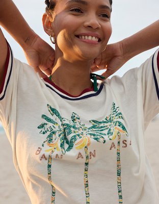 Aerie Oversized Crew Boyfriend T-Shirt