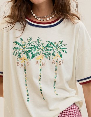 Aerie Oversized Crew Boyfriend T-Shirt