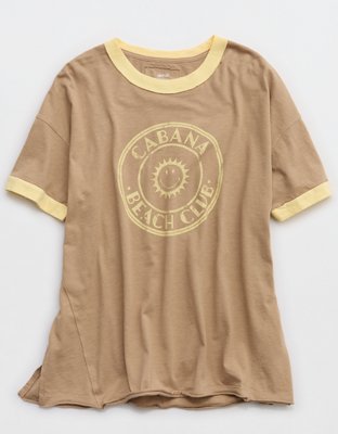 Aerie | Smiley® Oversized Crew Boyfriend T-Shirt