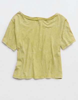 Aerie Off-The-Shoulder Relaxed T-Shirt