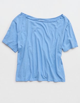 Aerie Off-The-Shoulder Relaxed T-Shirt