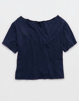 Aerie Off-The-Shoulder Relaxed Tee