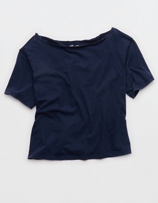 Aerie Off-The-Shoulder Relaxed Tee