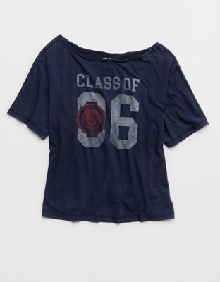 Aerie Off-The-Shoulder Relaxed T-Shirt