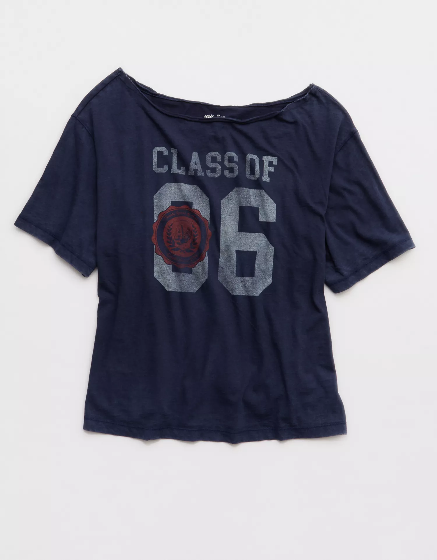 Aerie Off-The-Shoulder Relaxed T-Shirt - thumbnail 4