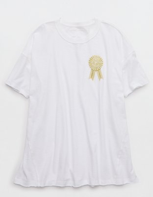 Aerie Oversized Crew Boyfriend T-Shirt