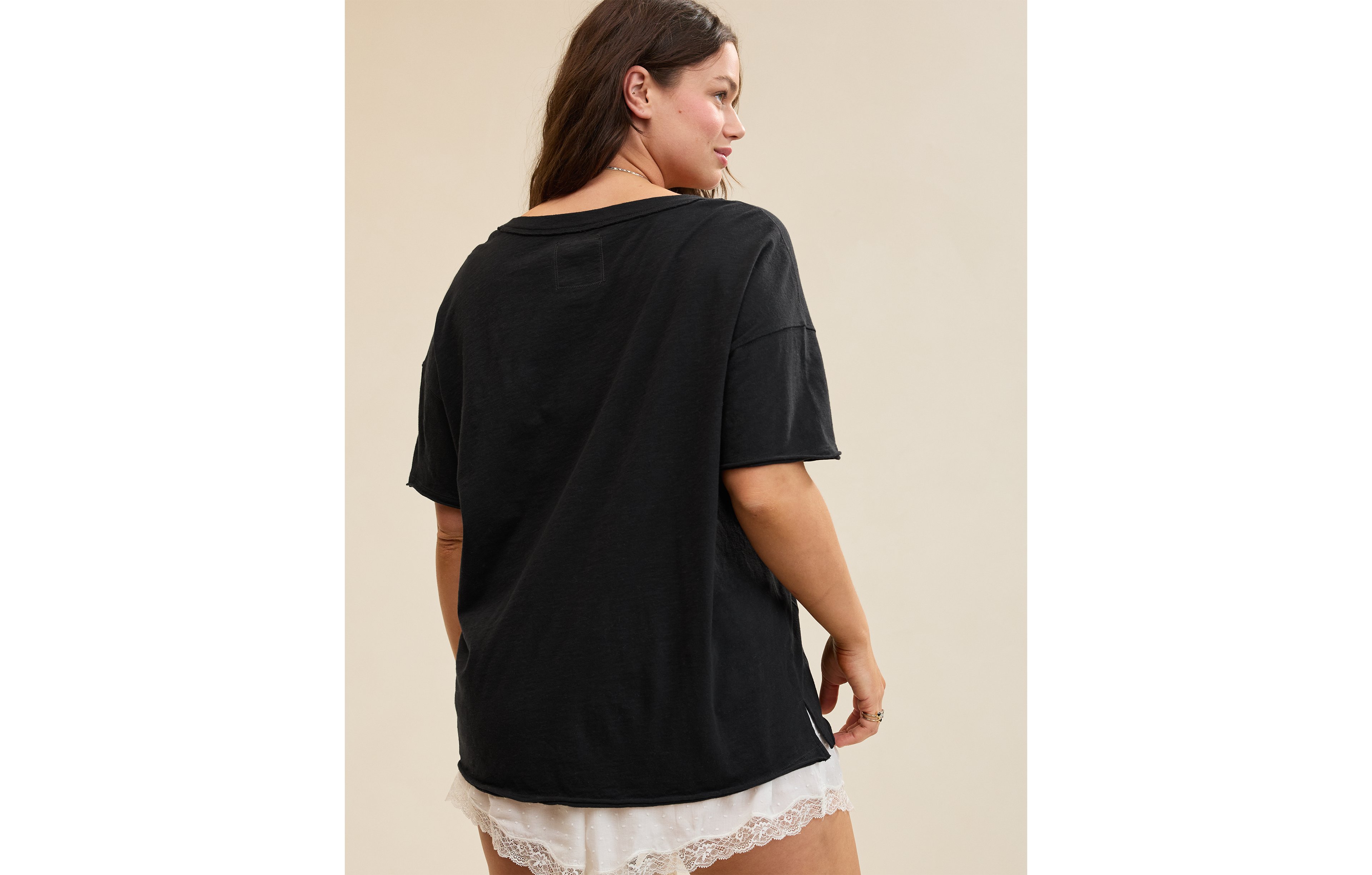 Aerie Oversized V-Neck Boyfriend T-Shirt