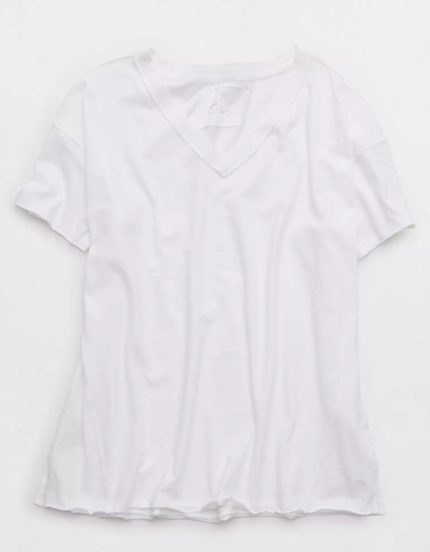 Aerie Oversized V-Neck Boyfriend T-Shirt - thumbnail 7