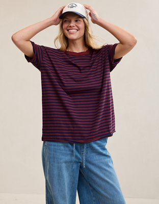 Aerie Oversized Crew Boyfriend T-Shirt
