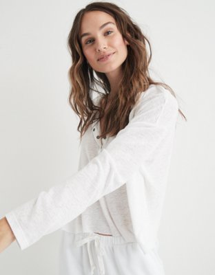 aerie snap hoodie