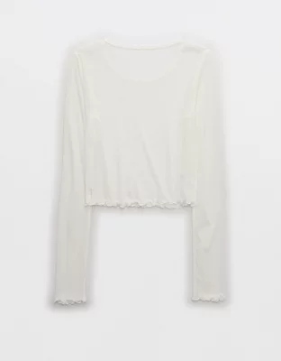 Aerie Magic Mesh Top