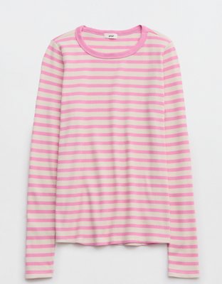 Aerie Long Sleeve Waffle T-Shirt