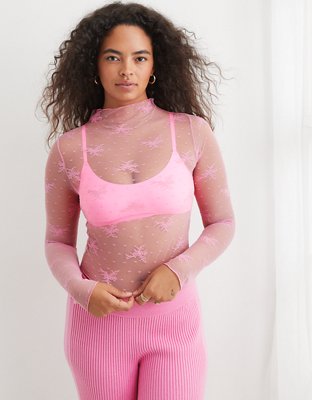 Next Level Mesh Bodysuit, Sheer Lingerie