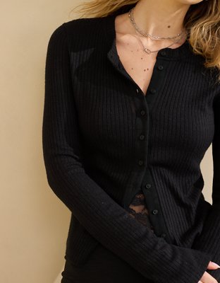Aerie Cardigan T-Shirt