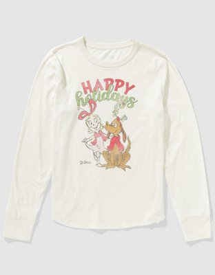 Aerie Cindy Lou Long Sleeve Graphic T-Shirt