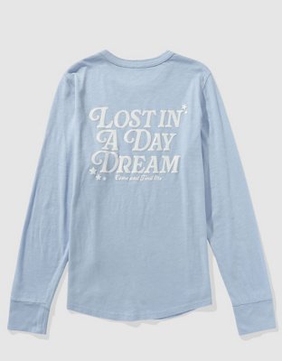 T-shirt de mangas largas con gráfico Aerie