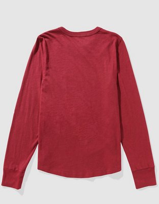 T-shirt de mangas largas con gráfico Aerie