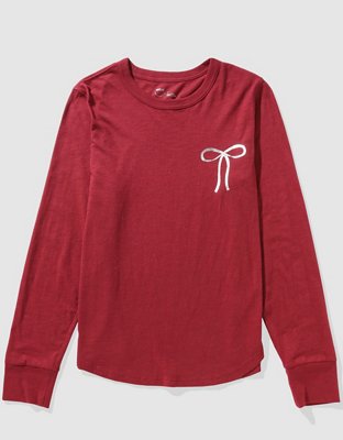 Aerie T-shirt Manga Larga con Gráfico