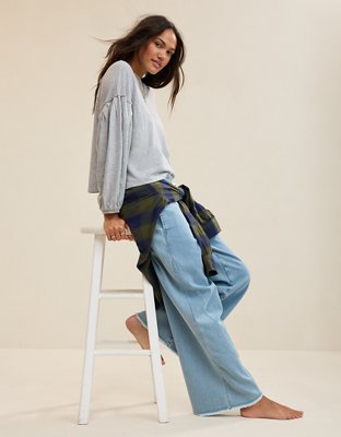 Aerie Slouchy Balloon Sleeve T-Shirt