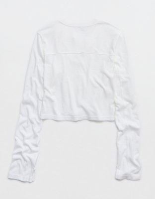 Aerie Happy Snit Cardi T-Shirt