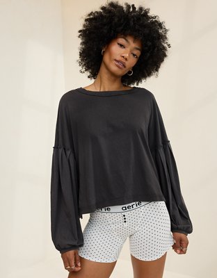 Aerie Slouchy Balloon Sleeve T-Shirt