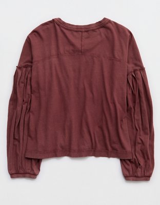 Aerie Slouchy Balloon Sleeve T-Shirt