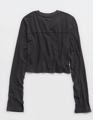 Aerie Happy Snit Cardi T-Shirt